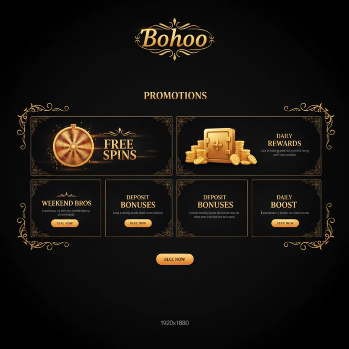 Bohoo Casino Bonus